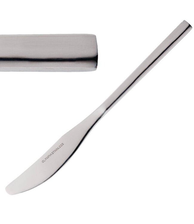 Tafelmes - Olympia Napoli - RVS 18/10 - per 12 stuks