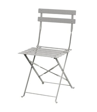 Bolero Terrasstoel Lucas | Grijs | Set van 2 stuks