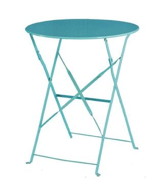 Bolero Tafel Lucas - rond - turquoise