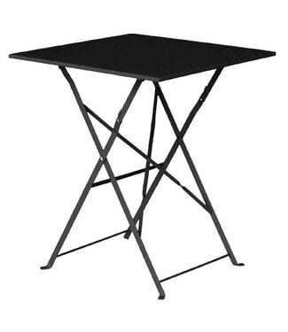 Bolero Tafel Lucas - vierkant - zwart