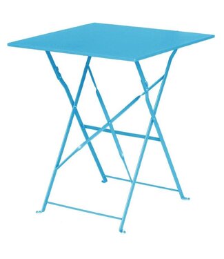 Tafel Lucas - vierkant - turquoise