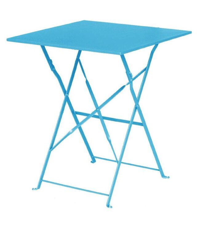 Tafel Lucas - vierkant - turquoise