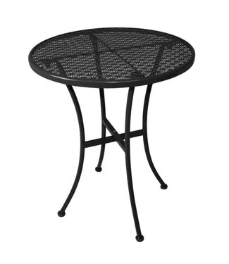 Bolero Terrastafel Daan - Rond - Zwart