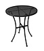 Bolero Terrastafel Daan - Rond - Zwart