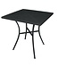 Bolero Terrastafel Daan - Vierkant - Zwart