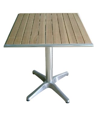 Tafel Tom - vierkant 60cm - essenhout