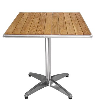 Tafel Tom - vierkant 70cm - essenhout