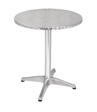 Tafel Rens - rond 60cm - rvs