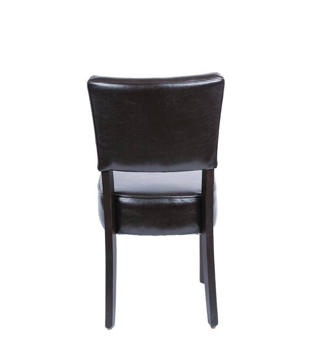 Stoel Alex - donkerbruin - set van 2 stuks