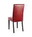 Stoel Wouter - rood - set van 2 stuks