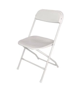 Bolero Klapstoel | Wit | Set van 10 stuks