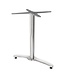 Dubbele tafelpoot aluminium - 68cm hoog