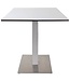 Tafelpoot RVS - vierkant - 72cm hoog