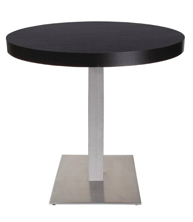 Tafelpoot RVS - vierkant - 72cm hoog