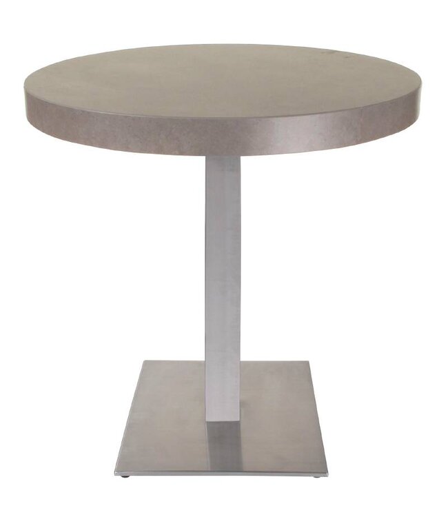 Tafelpoot RVS - vierkant - 72cm hoog