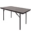 Inklapbare tafel | Rechthoekig | Grijs | 122cm breed