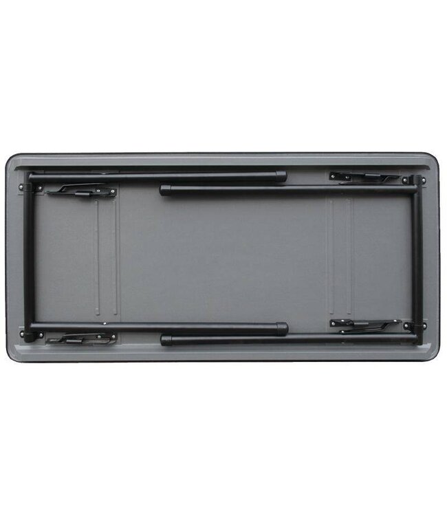 Inklapbare tafel | Rechthoekig | Grijs | 122cm breed