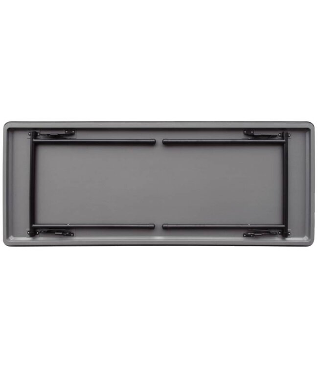 Inklapbare tafel | Rechthoekig | Grijs | 152cm breed