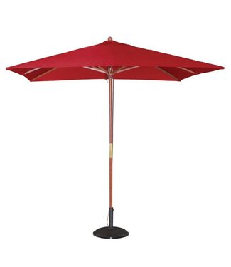 Parasol - vierkant 250cm - rood