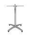 Bolero Tafelpoot aluminium - 4 teens - 68cm hoog