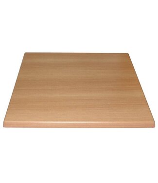 Bolero Tafelblad Rutger - vierkant 60cm - beuken