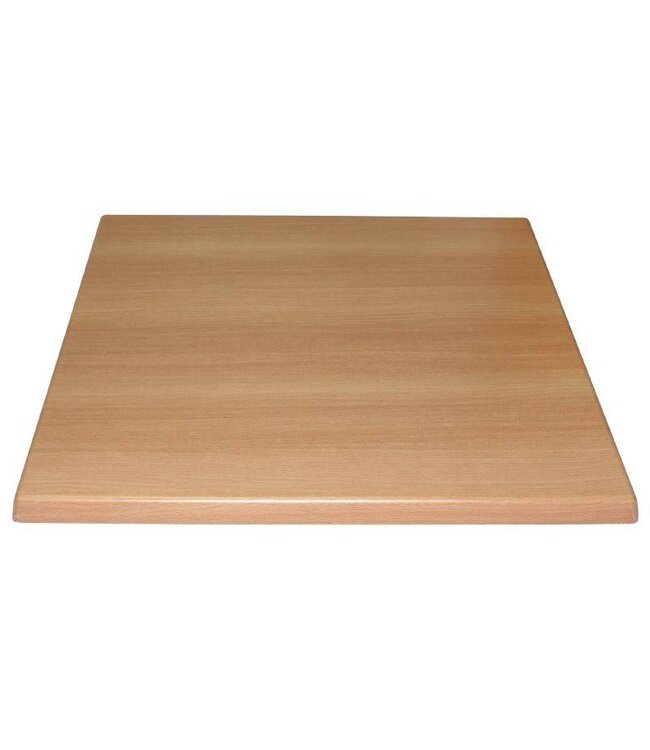 Tafelblad Rutger - vierkant 60cm - beuken