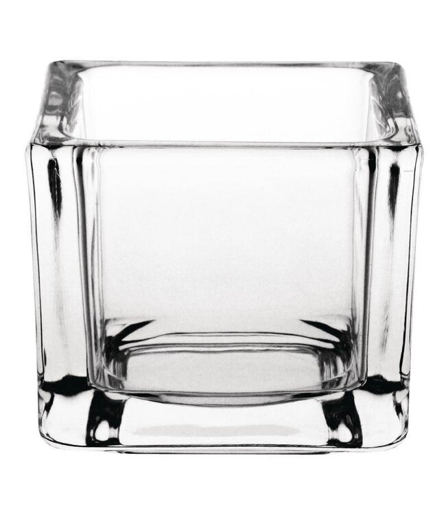 Theelichthouder - helder - 6 stuks