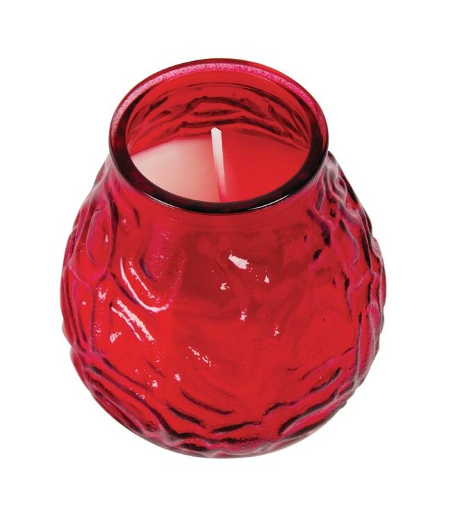 Bolsius lowboy kaars | Rood | 12 Stuks