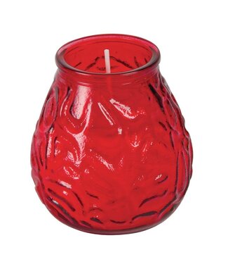 Bolsius Bolsius lowboy kaars | Rood | 12 Stuks