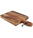 Houten steakplank - met greep - 250x175mm