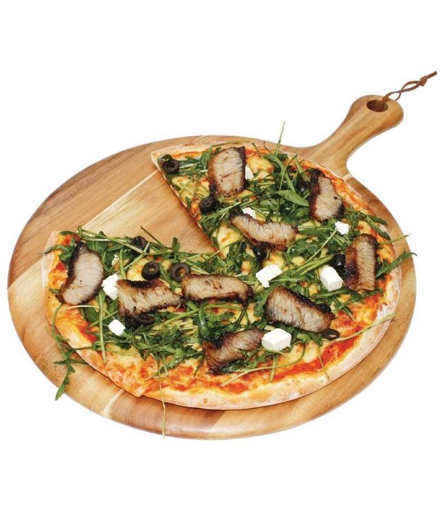 Houten serveerplank - rond - Ø330mm