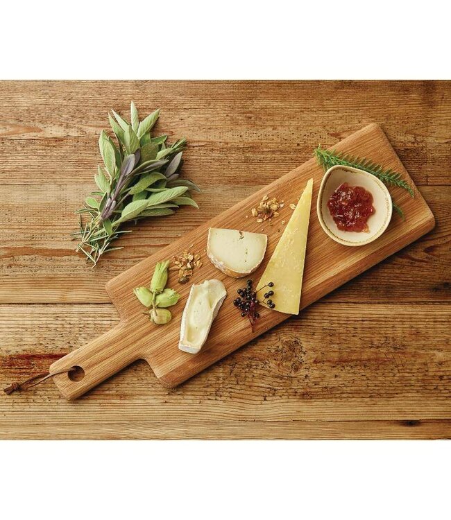 Houten serveerplank - rechthoekig - 115x400mm