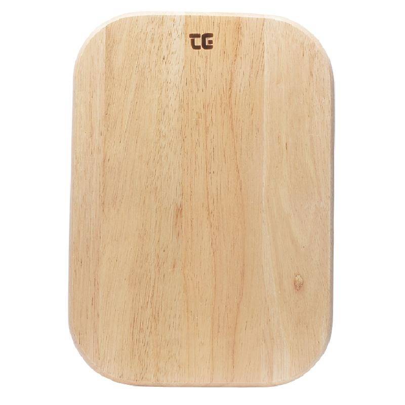 Houten serveerplank ovaal hevea 34,5x24cm DL139 HorecaRama