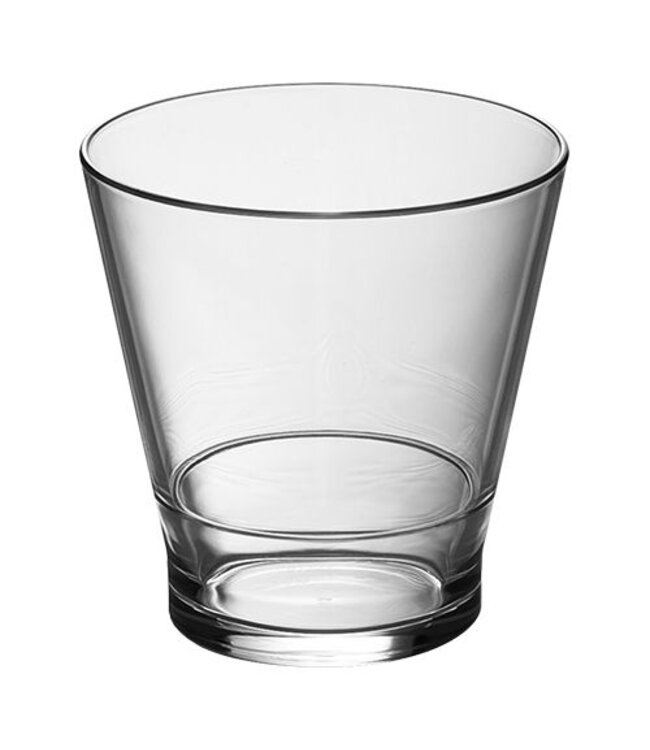 Borrel/whiskyglas stapelbaar polycarbonaat - 25cl