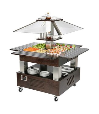 Roller Grill Gekoelde buffet unit - 4x 1/1GN - type A