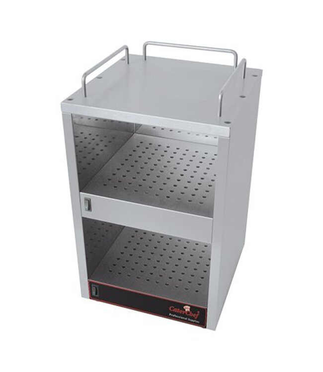 Kopjesverwarmer CaterChef | 2 Planken | Tafelmodel | RVS