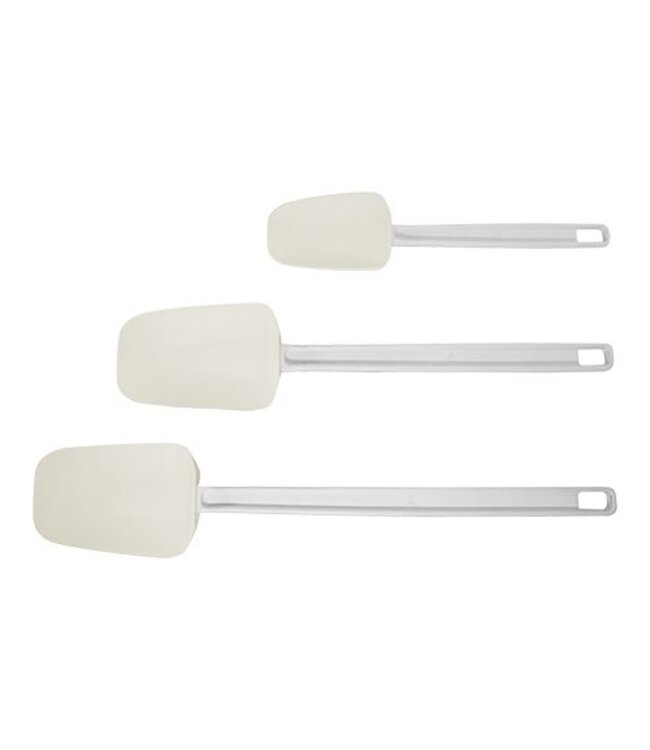 Pannenlikker lepel - kunststof - 24cm