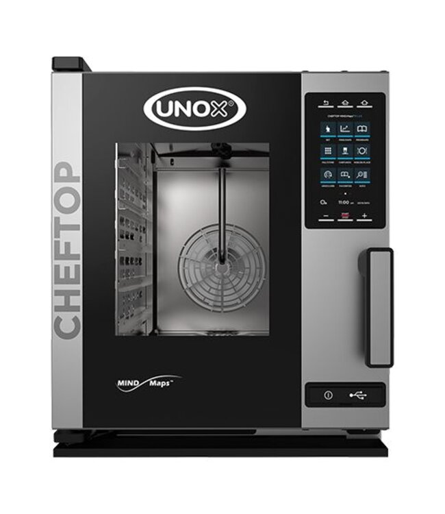 Unox Combisteamer - XECC-0513-EPR - ChefTop MindMaps PLUS compact - 5x 1/1GN - 400 volt