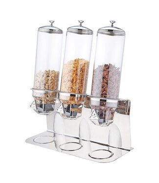 Buffet dispenser - cornflakes - 3x 4 liter