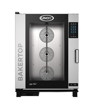 Unox Bake-off oven - XEBC-10EU-GPR- BakerTop MindMaps PLUS - 10x 60x40cm - Power GAS