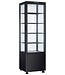 Saro Koelvitrine staande model Sven | zwart | 235L | (H)168,9x(B)51,5x(D)48,5