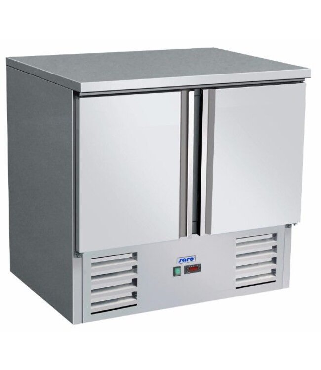 Gekoelde werkbank | Vivia S 901 s/s Top - 2 deurs | (H)88,5x(B)90x(D)70