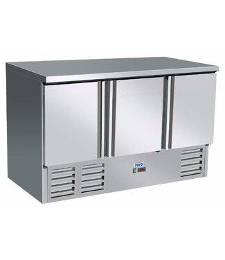 Saro Gekoelde werkbank | Vivia S903 s/s Top | 3 deurs | (H)88,5x(B)136,5x(D)70