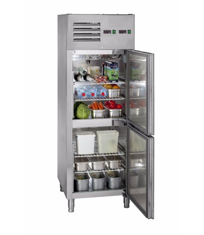 Koel-vriescombinatie | GN60DTV | 2x 129L | (H)201x(B)68x(D)84,5cm