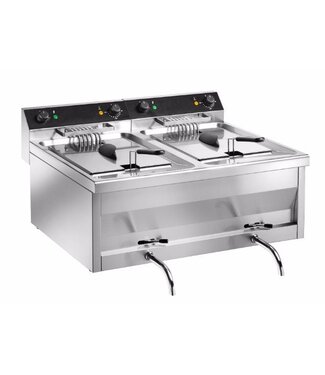 Saro Friteuse Gastroline - 9+9 Liter