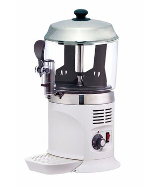 Saro Warme chocolademelk dispenser Nina - wit - 5 liter