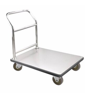 Transportwagen RVS tot 150kg - 60x90cm