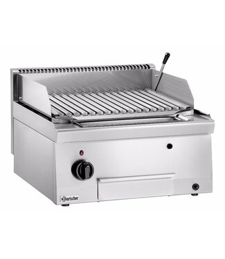 Bartscher Lavasteengrill propaan gas - Bartscher 600 Imbiss - 60x60cm