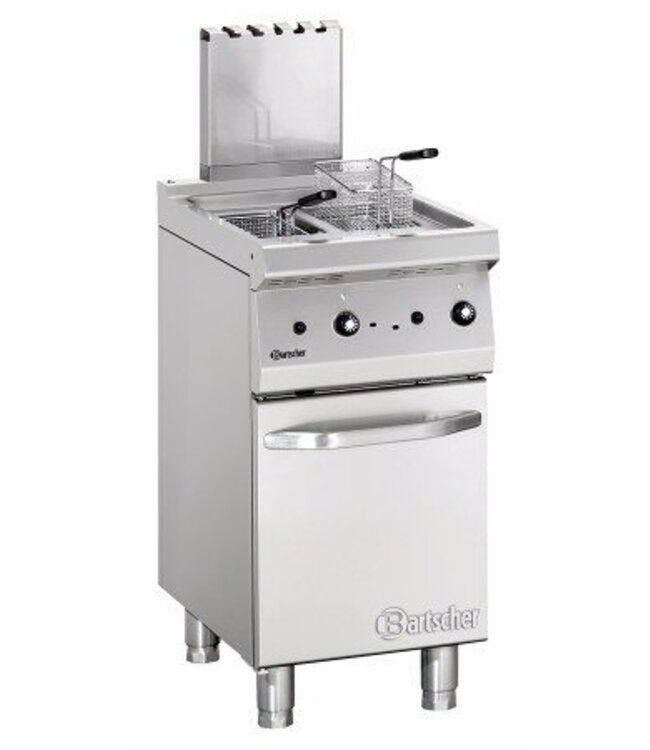 Gas friteuse Bartscher 700 classic - 2x 7L - 40x70cm - aardgas