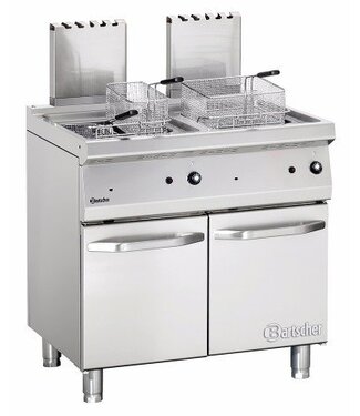 Bartscher Gas friteuse Bartscher 700 classic - 2x 15L - 80x70cm - aardgas